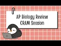 AP Biology CRAM Review Session
