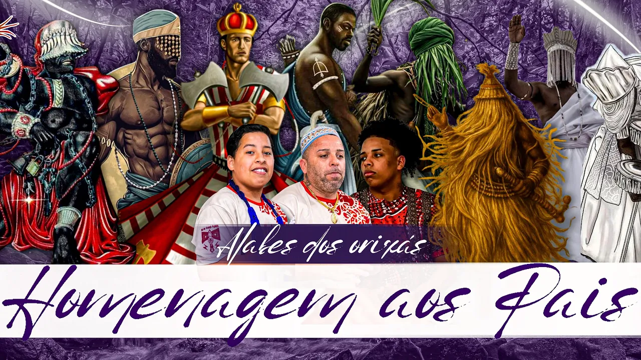 HOMENAGEM KIZOMBA DIA DOS PAIS 2025 - ZEZÉ DE OXALÁ COM SEUS FILHOS