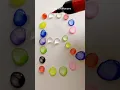 Color Drops Letter B