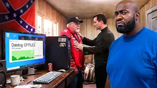 Racist Hillbilly BEGS A Pastor To Pray His CP Demon Away