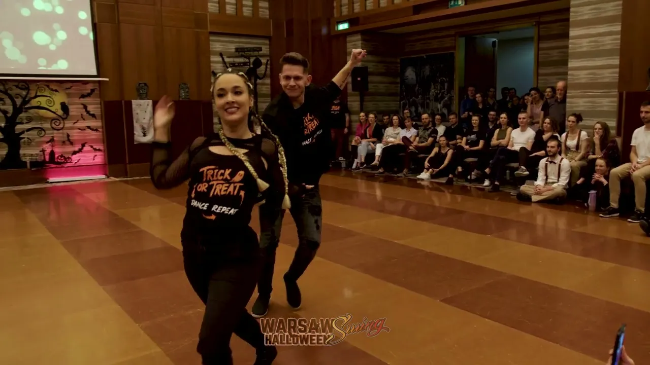 Thibault & Nicole Ramirez - ProShow Lead&Follow - Warsaw Halloween Swing 2023