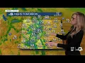 Hot weather returns to Denver before chances for rain
