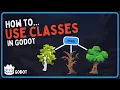 How to use Classes in Godot - Intermediate Tutorial
