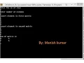 C program to two matrices-C programming tutorial-34