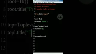 How to remove minimize and maximize button form tkinter window Tkinter Series