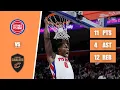 Jalen Duren - 11 Points 12 Rebounds 4 Assists vs Cavaliers