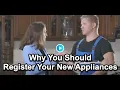 Why You Should Register Your New Appliances