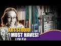 5 Small Art Studio Must Haves