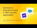 Connect Salesforce with C