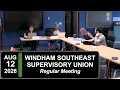 Windham Southeast Supervisory Union Board Mtg 26