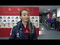 Interview with Asllani Kosovare from Sweden after the 0-0 in the friendly Interland against Germany