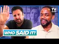 Psych Cast Plays WHO SAID IT Dule Hill Maggie Lawson James Roday