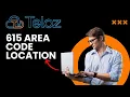 615 area code location Unveiling Nashville