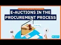 How e-Auctions Fit into the Procurement Process