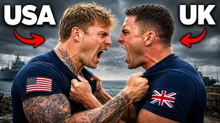 US Navy Sailor vs Royal Navy Sailor | Who's Fitter?!