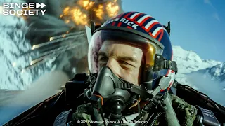 top gun maverick 2022 maverick goes down scene
