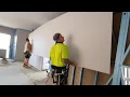 Pro Drywall Construction Crew with The Right Tools that GO FAST