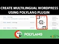 How to Create Multilingual WordPress Polylang Multilingual Plugin Step by Step Install and Setup