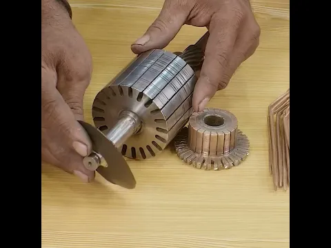 Starter Motor Armature Rewinding & Repair – Full Process Explained