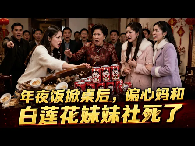 年夜饭掀桌后,偏心妈和白莲花妹妹社死了