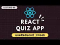 Building a React QUIZ App with API Integration - 09 Passing Props