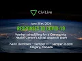 CiviLive COVID-19 - Staff scheduling with CiviCRM Drupal Views and WebForm