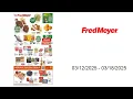 Ad Fred Meyer - Weekly Circular