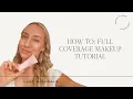 How to Full coverage makeup tutorial Lust Minerals
