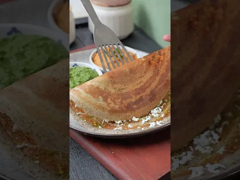 High Protein Crispy Paneer Dosa | Healthy Breakfast idea #recipe