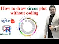 How to draw circos plot without coding