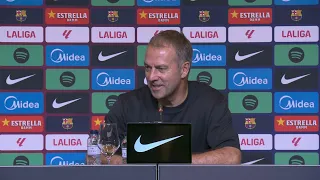 Hansi Flick: "Hemos comenzado muy bien la temporada"