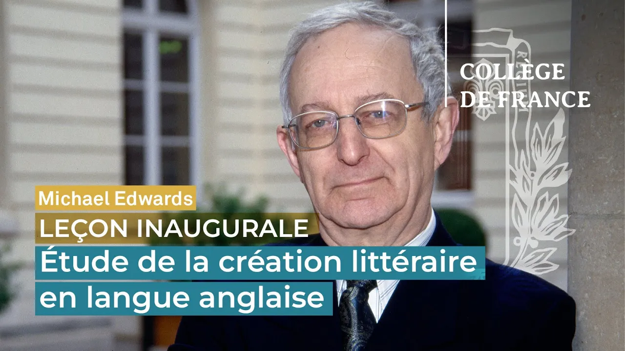 Étude de la création littéraire en langue anglaise - Michael Edwards (2003)