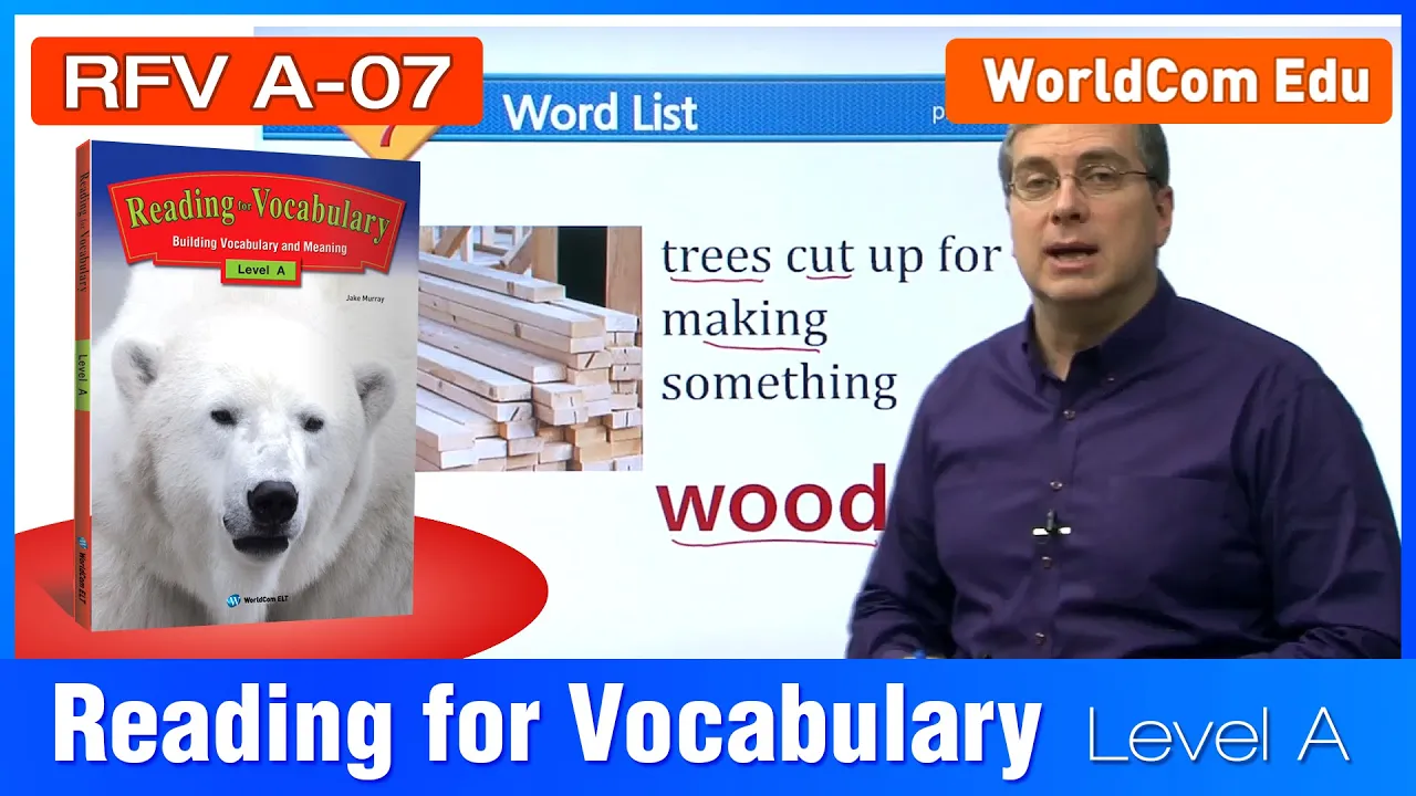 Learn English | Reading for Vocabulary | Level A | Lesson 07 | Brian Stuart (미국교과서) (영어 강의)