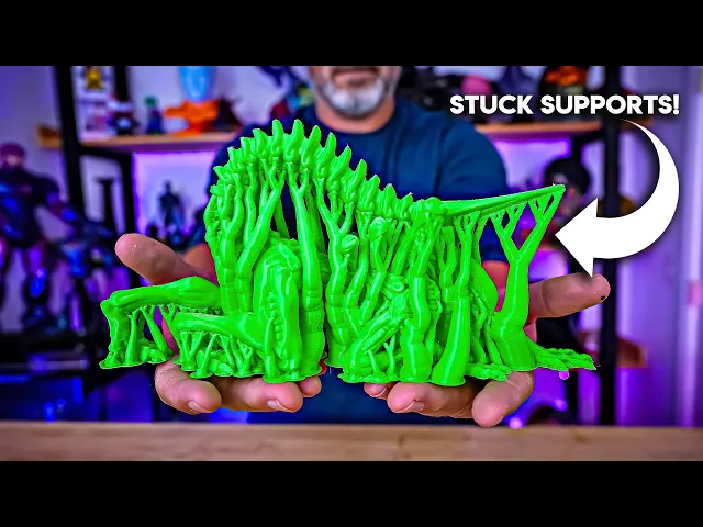Support Removal Test - No More Stuck Supports! video thumbnail