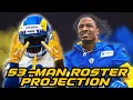 Full 2023 53-man Depth Chart Projection