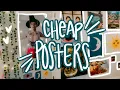HOW I GOT 100 POSTERS FOR MY ROOM FOR SUPER CHEAP HOW TO USE FEDEX PRINTING FOR POSTERS