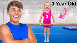 Trying Gymnastics for the First Time!