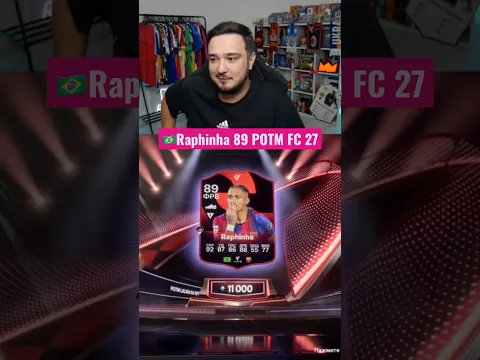 🇧🇷RAPHINHA 89 POTM FC 27 #fc27 #raphinha #barcelona