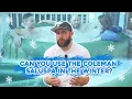Can the Coleman Saluspa Hot Tub be used in Winter