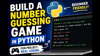 How to Build a Number Guessing Game in Python Beginner Python Project Tutorial