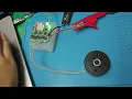 FOC controller based on ESP32 simpleFOC Open loop velocity control demo