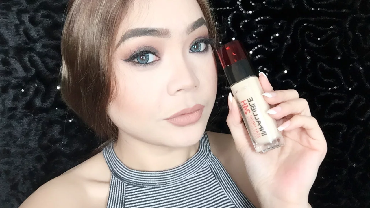 FOUNDATION UNTUK KULIT BERMINYAK | L'OREAL  INFALLIBLE 24hr FRESH WEAR REVIEW |Maria Soelisty. 