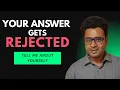 Your Answer Gets Rejected Tell Me About Yourself Senior AI Interviews