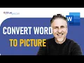 Convert Microsoft Word to Picture JPG GIF or PNG Free and Offline