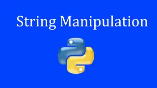 04 String Manipulation - Python Programming for Beginners in Tamil