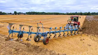 Ploughing & Harvest | Lexion 8900 | Case IH Quadtrac 620 | 12 F Lemken Vari-Titan | MJ & SC Collins