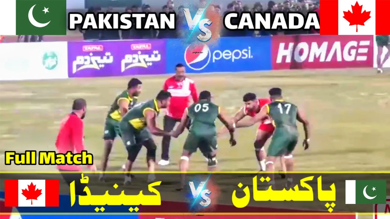 Pakistan VS Canada Kabaddi World Cup 2020 Highlights | Pakistan Kabaddi World Cup 2020 | Thru Media