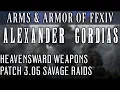 All Alexander Gordias Weapons FFXIV Patch 3 05