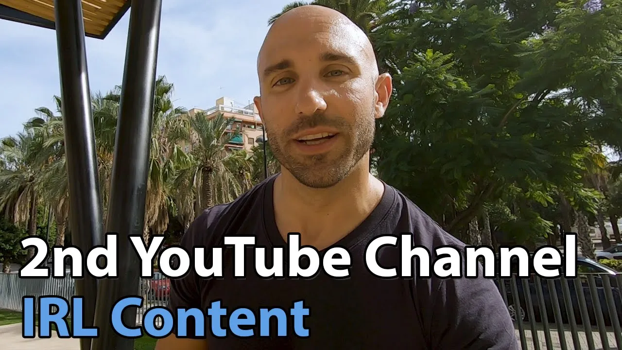 New YouTube channel for IRL content!