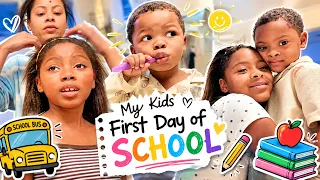 Mama Of 7: Get Ready With Us For 1st Day Of School